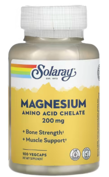 Solaray Magnesium (Магний) 200 мг 100 капсул