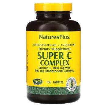 NaturesPlus Super C Complex (Суперкомлекс витаминов С) 180 капсул