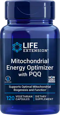 Life Extention Mitochondrial Energy Optimizer with PQQ (Оптимизатор митохондриальной энергии с PQQ) 120 капсул