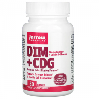 Jarrow Formulas DIM + CDG (улучшенная формула для детоксикации) 30 вег. капсул