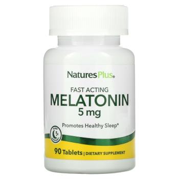 NaturesPlus Melatonin (Мелатонин быстрого действия) 5 мг 90 таблеток