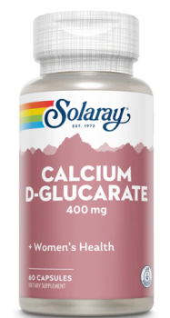 Solaray Calcium D-Glucarate (D-глюкарат кальция) 200 мг 60 вег капсул