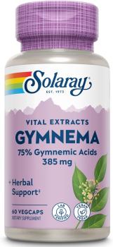 Solaray Gymnema Leaf Extract (джимнема экстракт листьев) 385 мг 60 вег капсул