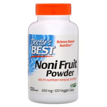 Doctor's Best Noni Fruit Powder (Фруктовый порошок нони) 650 мг 120 капсул