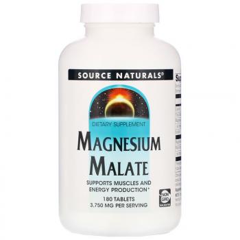 Source Naturals Magnesium Malate (Малат магния) 3750 мг 180 таблеток