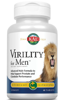 KAL Virility For Men Clinical Lifestyles (Усовершенствованная мужская формула) 60 таблеток