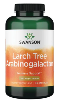 Swanson Larch Tree Arabinogalactan (Арабиногалактан лиственницы) 500 мг 90 капсул