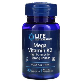 Life Extension Mega Vitamin K2 45000 мкг 30 капсул