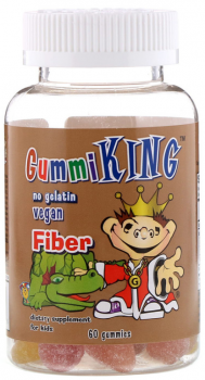 GummiKing Fiber (Клетчатка) 60 жевательных конфет