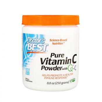 Doctor's Best Pure Vitamin C Powder with Quali-C (Витамин C в порошке с Quali-C) 250 гр