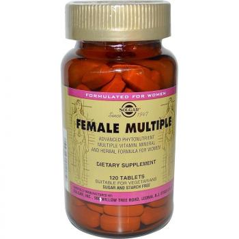 Solgar Female Multiple Tablets (Женские мультивитамины) 120 таблеток