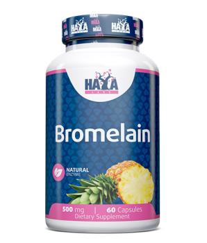 Haya Labs Bromelain (Бромелайн) 500 мг 60 капсул