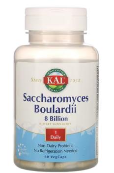 KAL Saccharomyces Boulardii 8 bil Room Temp Stable (Сахаромицеты Булларди стабильные при комнатной температуре) 60 капсул
