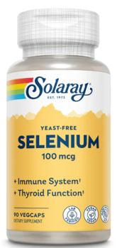 Solaray Selenium (Селен) 100 мкг 90 вег капсул