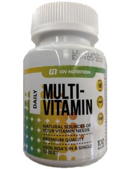 GN Nutrition Multi-Vitamin Daily (Мультивитамины) 100 таблеток