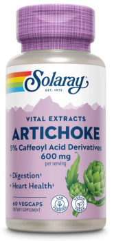 Solaray Artichoke Leaf Extract (Экстракт из листьев артишока) 300 мг 60 капсул