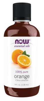 NOW Essential Oils Orange 100% pure (Эфирные масла, апельсин) 118 мл
