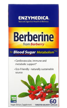 Enzymedica Berberine (Берберин) 60 капсул