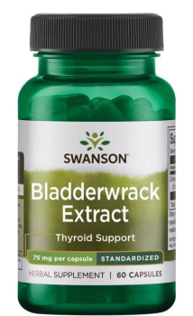Swanson Bladderwrack Extract (экстракт пузырчатки - стандартизированный) 75 мг 60 капсул