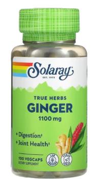 Solaray Ginger Root (Имбирь) 550 мг 100 капсул