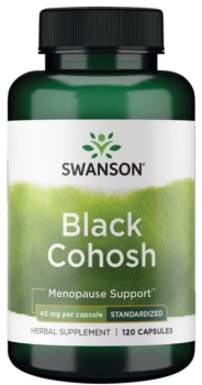 Swanson Black Cohosh Standardized (Черный клопогон стандартизированный) 40 мг 120 капсул