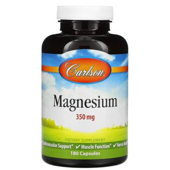 Carlson Labs Magnesium (магний) 350 мг 180 капсул