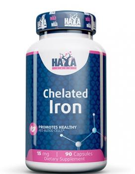 Haya Labs Chelated Iron (Хелатное железо) 15 мг 90 капсул