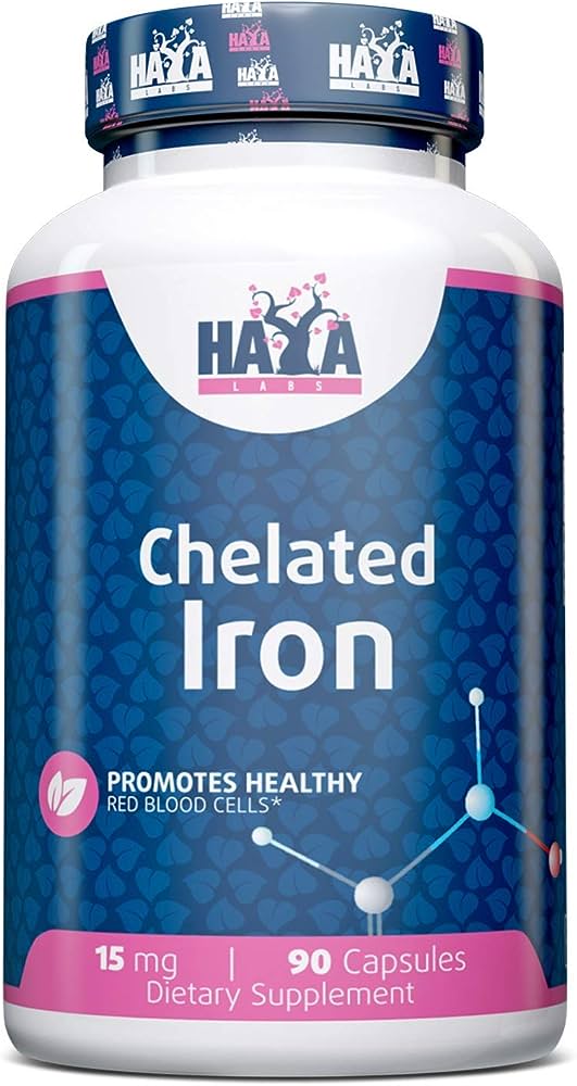 Chelated Iron 15 мг от Haya Labs.jpg