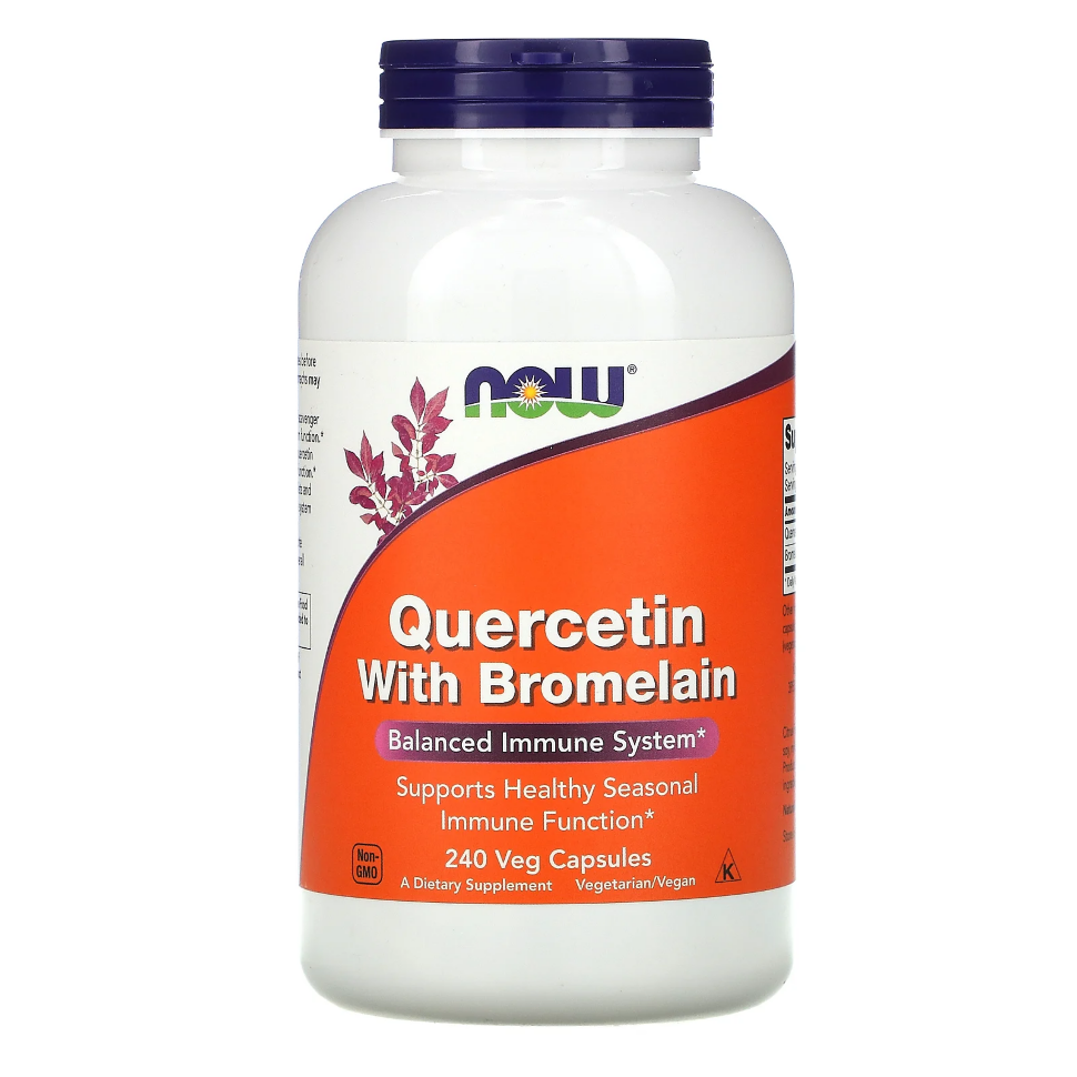 Quercetin with Bromelain от Now Foods.png
