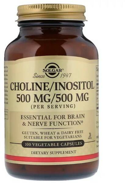 Choline:Inositol 500 мг от Solgar.jpeg