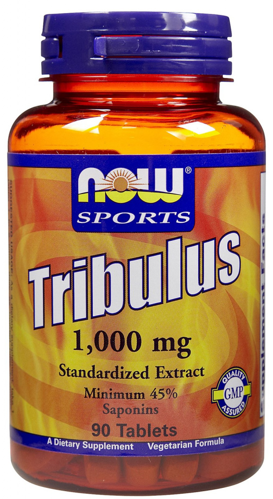 NOW Tribulus 1000 мг 90 таблеток