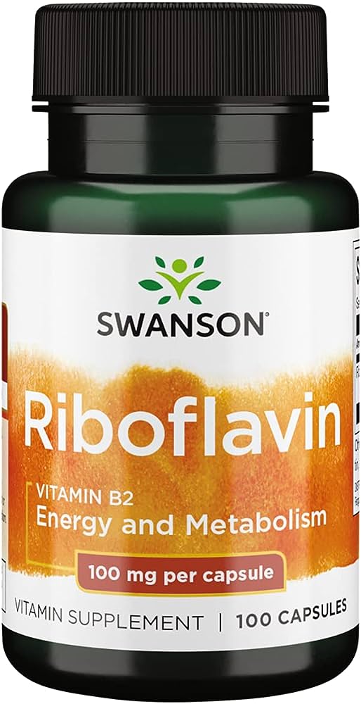 Riboflavin Vitamin B2 100 мг от Swanson .jpg