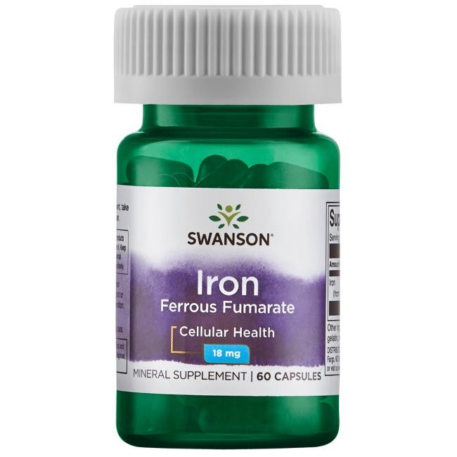 Iron Ferrous Fumarate 18 мг от Swanson.jpg