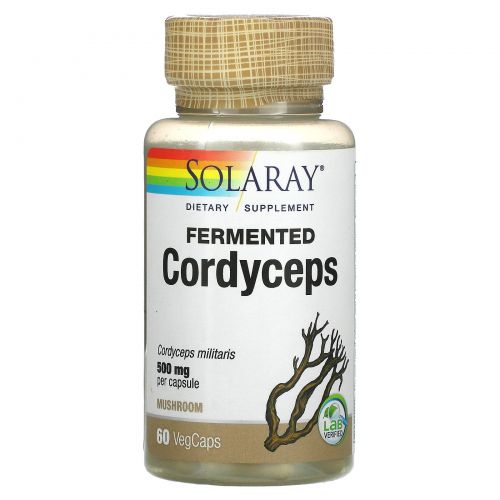 Cordyceps Mushroom Organically Grown от Solaray.jpeg
