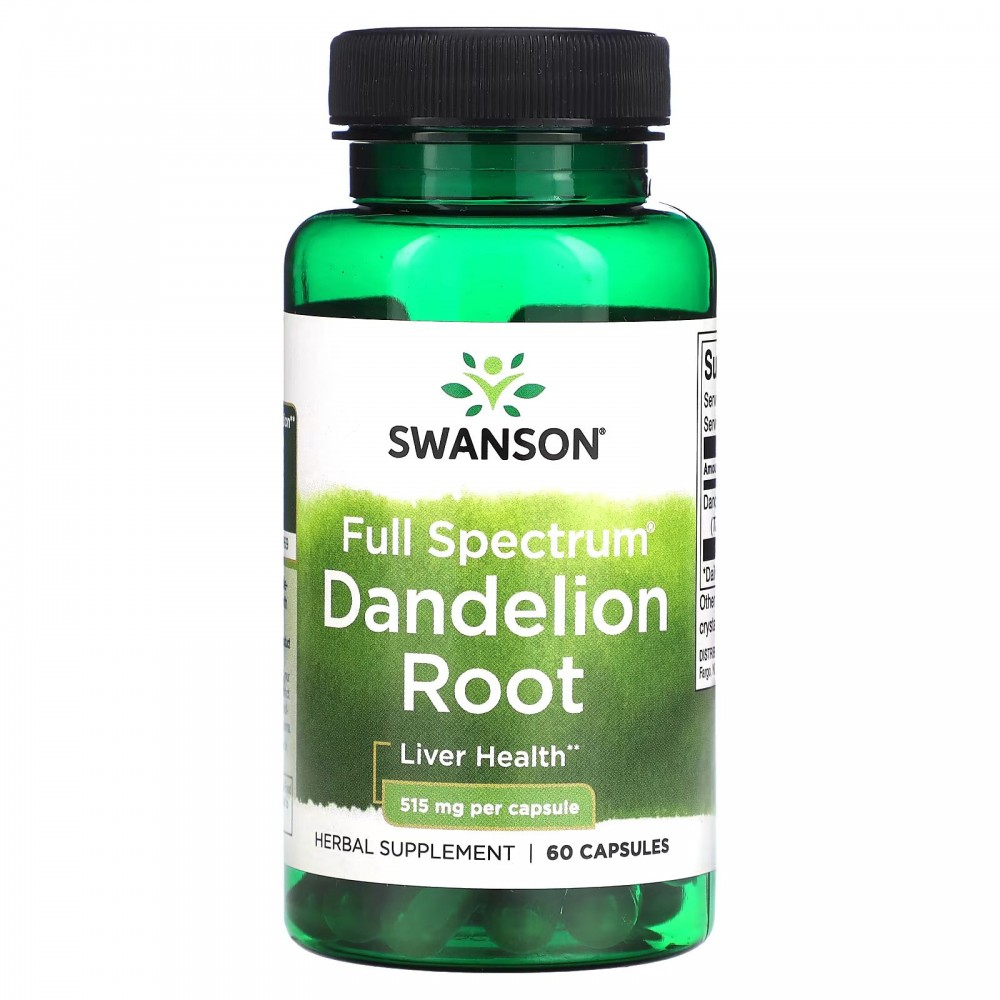 Swanson Full Spectrum Dandelion Root 515 мг.jpeg