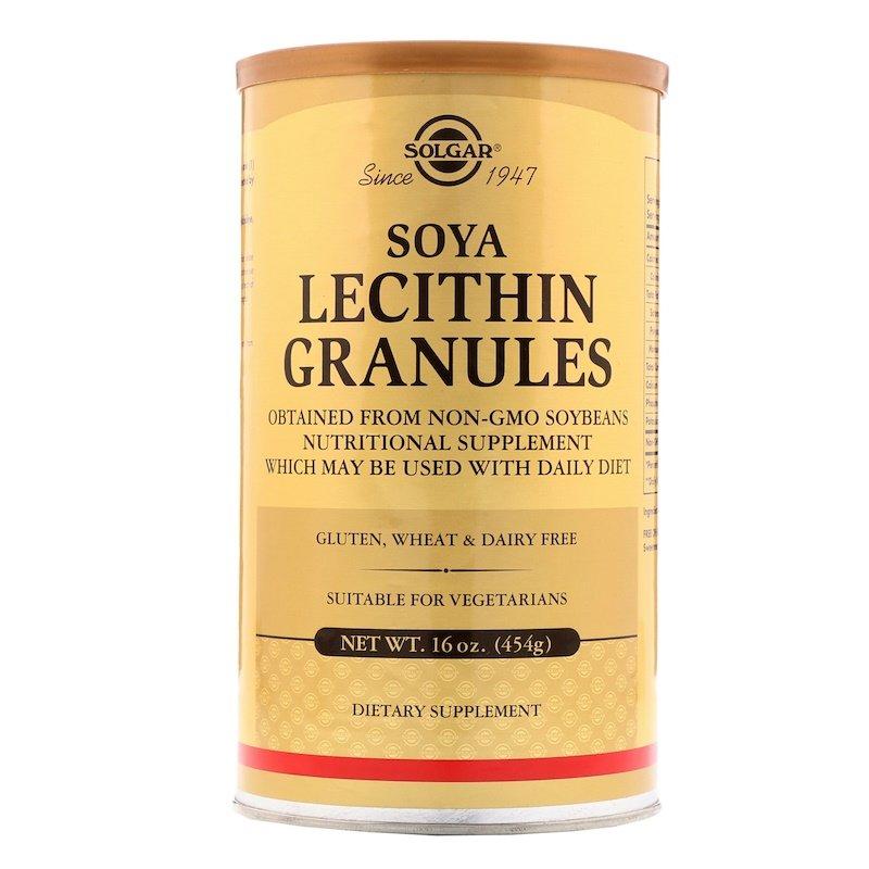 Solgar Soya Lecithin Granules (Гранулы соевого лецитина) 454 гр