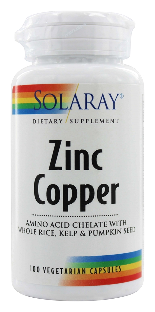 Zinc Copper Amino Acid Chelate от Solaray.jpeg