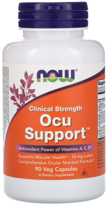NOW Clinical Strength Ocu Support 90 капсул