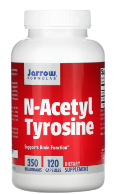 Jarrow Formulas N-Acetyl Tyrosine (N-ацетилтирозин) 350 мг 120 капсул