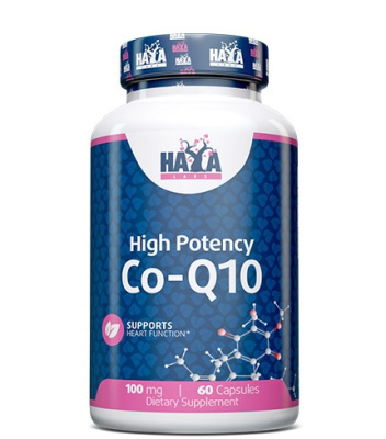 Haya Labs High Potency Co-Q10 (Высокоэффективный Co-Q10) 100 мг 60 капсул