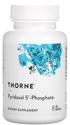Thorne Research Pyridoxal 5'-Phosphate (Пиридоксаль-5-фосфат) 180 капсул