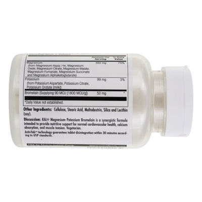 KAL Magnesium Potassium Bromelain (Магний Калий Бромелайн) 60 таблеток