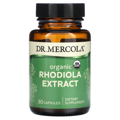 Dr. Mercola Organic rhodiola extract (Органический экстракт родиолы) 30 капсул