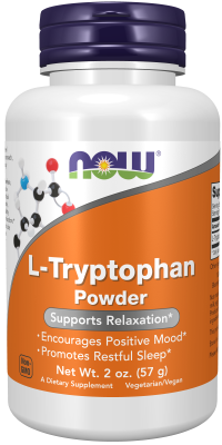 NOW L-Tryptophan Powder (L-триптофан порошок) 57 г
