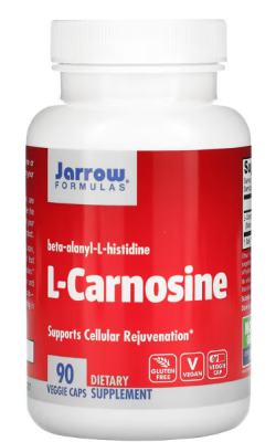 Jarrow Formulas L-Carnosine (L-карнозин) 90 вег капсул