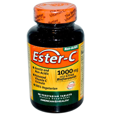 American Health Ester-C with Citrus Bioflavonoids (Ester-C с цитрусовыми биофлавоноидами) 1000 мг 90 таблеток