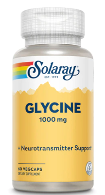 Solaray Glycine (Глицин) 1000 мг 60 вег капсул