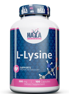 Haya Labs L-Lysine (L-Лизин) 500 мг 100 капсул