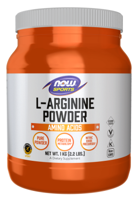 NOW L-Arginine Powder (L-аргинин порошок) 1 кг