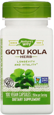 Nature's Way Gotu Kola (Готу кола) 475 мг 100 капсул